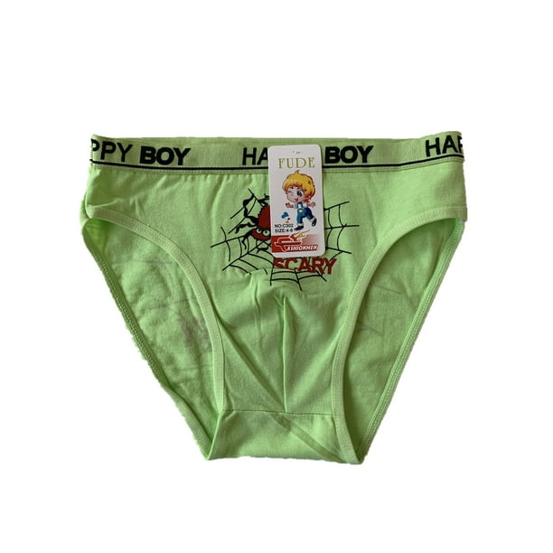 NICE!! 5 Boys Seamless Boxer Short Kids Spandex Underwear Boy Briefs, 4 ...