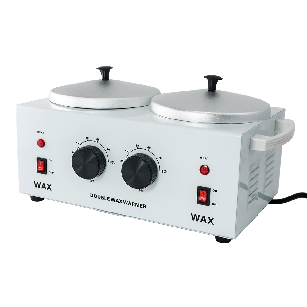 iMeshbean Double Pot Hot Salon Wax Warmer Heater Depilatory Pot Machine