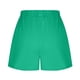 thumbnail image 5 of Pantalones cortos deportivos casuales de talla grande de color liso a la moda para mujer de Augper, 5 of 7