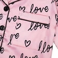 thumbnail image 6 of Zanarzt Girls Pajama Set 2 Piece Pajamas Sleepwear PJs Organic Cotton for Baby and Toddler Girls Pink,10 Years, 6 of 7