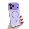 thumbnail image 1 of Funda Caseative para iPhone 15 Pro Max con Lente de Cámara Magnético Morada, 1 of 6