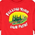 thumbnail image 3 of Pete The Cat - Follow Your Own Path - Toddler And Youth Long Sleeve Graphic T-Shirt, 3 of 6