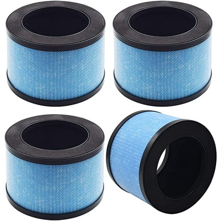 

Home Times 4 Packs Replacement Filter for ALROCKET JH01 / KLOUDIC DH-JH01 / Kloudi JH01 / BREEZOME JH01 Air Purifier Also Compatible with AROEVE MK01 & MK06 for Elechomes EPI081/EP1081