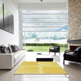 thumbnail image 7 of Ahgly Company Machine Washable Indoor Rectangle Transitional Bold Yellow Area Rugs, 2' x 5', 7 of 7