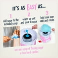 thumbnail image 5 of Nostalgia Retro Cotton Candy Machine, Countertop Cotton Candy Maker with Clear Rim Guard, Pink, 5 of 8