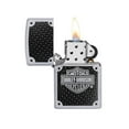 thumbnail image 3 of Zippo 24025 Harley Carbon Fiber, Street Chrome, 3 of 4