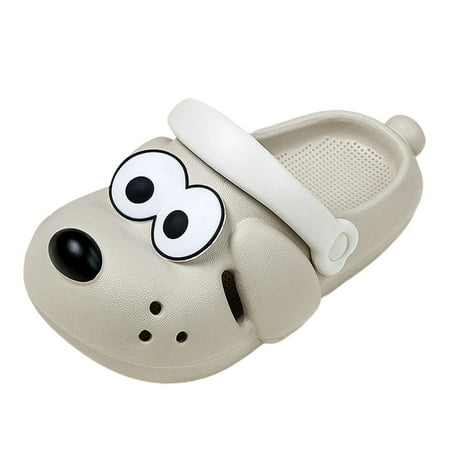 

OJinShaWanO Slipper Socks for Kids with Grippers Children s Shoes New Cartoon Baby Slippers Home Soft External Wear Non Girls Slippers