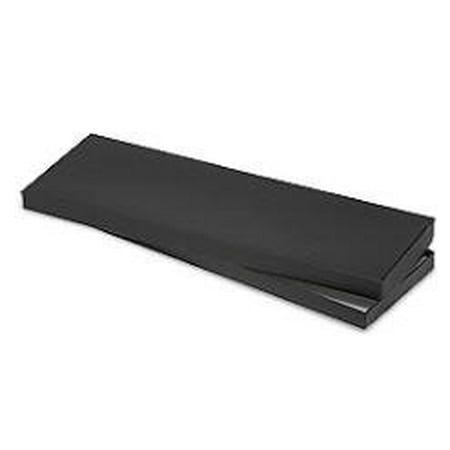 Tie Mens Silk Scarf - 6pack 2-piece Mens Tie / Scarf Black Gift Wrap Packaging Box