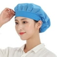 thumbnail image 6 of Cooker Chic Hotel Hair Nets Bundled Hair Food Service Nets Work Wear Cook Hat Cooking Hygienic Cap Chef Cap PINK, 6 of 8