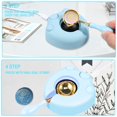 thumbnail image 4 of QUTETN Wax Seal Warmer USB Powered Wax Seal Stamp Melter Easy to Use Wax Seal Melter Compact Wax Stamp Warmer Fast Heat Conduction Wax Seal Melting Tool with Wax Seal Spoon for Melting Wa, 4 of 10