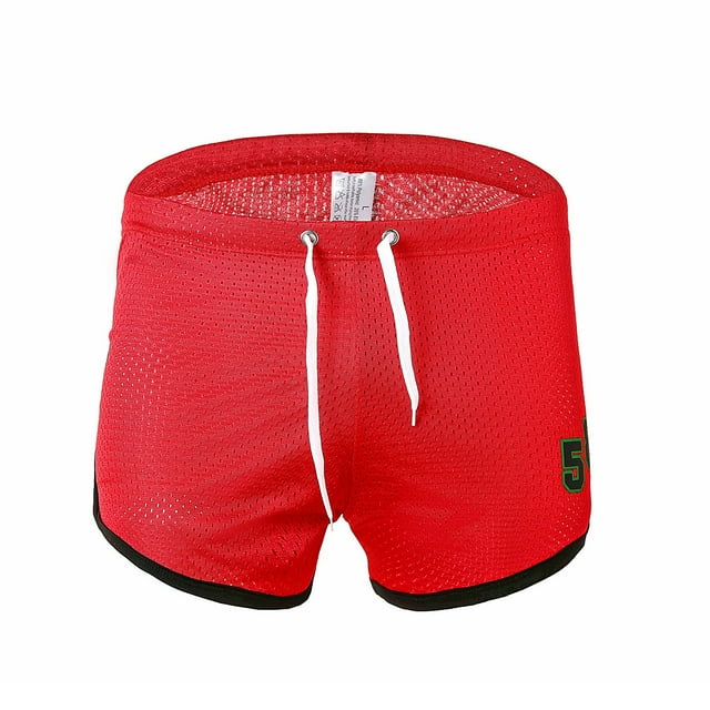 TIHLMK Men Underwear Boxer Shorts Trend Personality Drawstring Youth Boxer Shorts