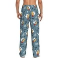 thumbnail image 3 of Goofa Surf Shark Printed Soft Pajama Pants for Men, Wide Leg Comfy Casual Lounge Yoga Pants-Small, 3 of 9