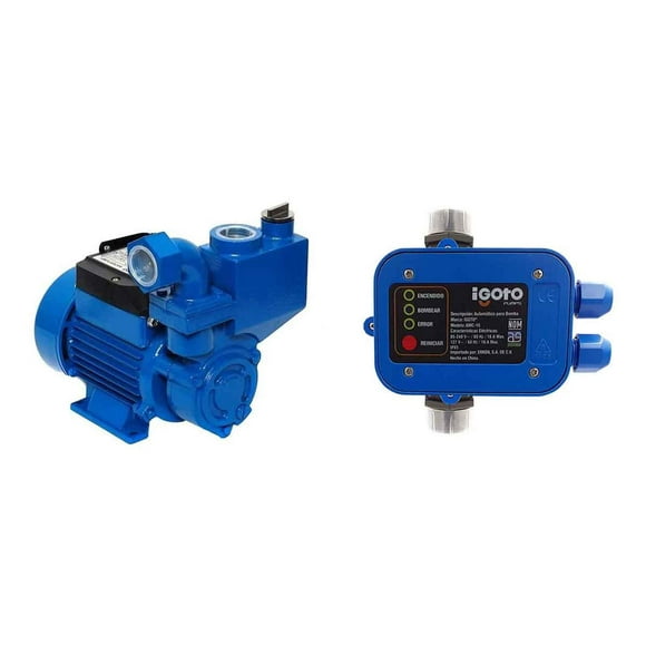 Bomba autocebante Igoto 1Hp 750w AT80-AMC-10