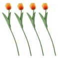 thumbnail image 4 of Tulipanes artificiales Sincero de PU 10 piezas Color Naranja, 4 of 10
