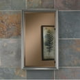 thumbnail image 2 of Jensen FM1424BVBZP 14 x 24 in. Classic Framed Wall Mirror, Bronze, 2 of 2