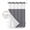 Grey Black, variant on No Hook Khaki Solid Color Shower Curtain with Snap in Liner Set, Aesthetics Contemporary Luxury Waterproof Fabric Bathroom Curtains with See Through Top Window, Hotel Style Extra Long 72 x 96 Inch