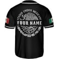 thumbnail image 3 of Personalized Mexico Baseball Jersey, Mexican Jersey for Men & Women, Mexican Flag Jersey, Mexico Shirt Camisa (5XL), 3 of 4