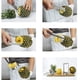 thumbnail image 4 of Descorazonador de piña de acero inoxidable para cocina, pelador, rebanador de piña, utensilio de cocina para el hogar ( ), 4 of 4