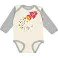 thumbnail image 3 of Inktastic Valentine's Day Rocket Ship with Hearts Boys or Girls Long Sleeve Baby Bodysuit, 3 of 5