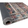 thumbnail image 6 of Rugs.com Maahru Collection Washable Rug – 10 Ft Square Multi Low-Pile Rug Perfect For Living Rooms, Kitchens, Entryways, 6 of 7