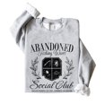 thumbnail image 4 of Abandoned Fishing Wives Social Club Sweatshirt for Women Funny Fisherman's Wife Pullover Gray Sweatshirt Adult Large, 4 of 4