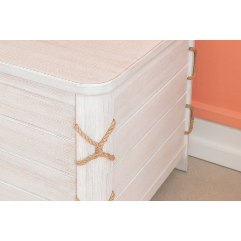 Powell Harrow Cedar Chest, Whitewash - Walmart.com