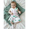 thumbnail image 6 of BemeyourBBs Baby Girl Golf Dress Summer Sleeveless Lapel Collar Pleated Hem Dress, 6 of 9