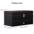 thumbnail image 3 of MasteelfCA 1pc Fashion Wrist Watch Storage Box Bracelet Gift Display Case Jewelry Box, 3 of 8