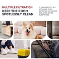 thumbnail image 4 of Multi-functional wet and dry vacuum cleaner with a 25-liter capacity, powerful suction, ideal for bedroom cleaning, car care, garage use, and hard floor surfaces., 4 of 5