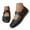 Black, variant on Mostsola Womens Sandals Mary Jane Flats Closed Toe Comfortable Walking Shoes Hollow Out Beach Shoes