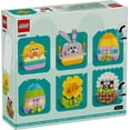 thumbnail image 4 of LEGO Easter Decorations – 312-Piece Spring Building Set with Bunny, Chick, Sheep, Daffodil & Colorful Eggs, Seasonal Holiday Decor Toy Gift for Kids Boys & Girls – 40890, 4 of 13