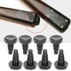 thumbnail image 4 of Cubierta Para Taco De Billar, Tapón De Plástico Para Taco, Accesorio Para Taco De Billar De 15 Piezas, Cubierta De Cola De Billar Profesional, Fácil De Usar Para Amantes Del, 4 of 7