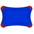 thumbnail image 1 of Visual Land 7-Inch Safety Bumper (ME-BP-037-RYL), Royal, 1 of 4