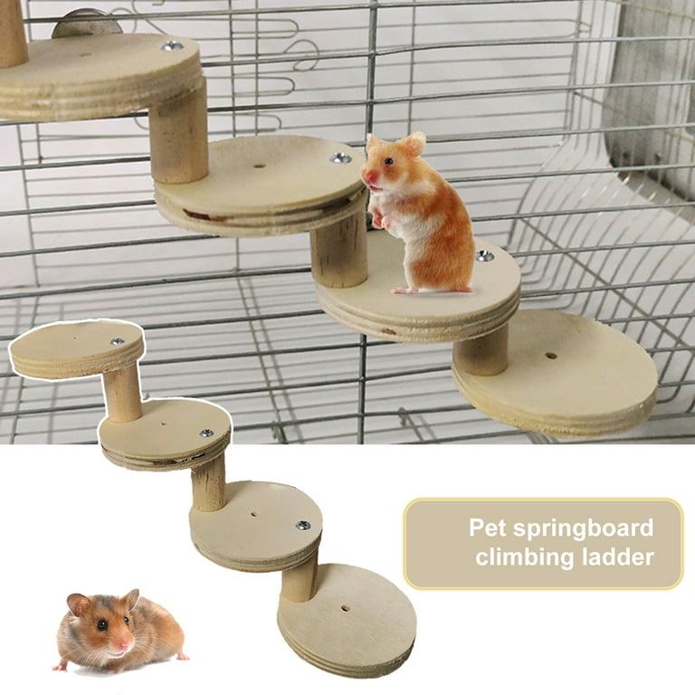 Anvazise 1 Set Hamster Ladder High Stability Detachable Solid