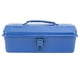 thumbnail image 2 of Caja De Herramientas Azul Con Estructura Metálica, Organizador Portátil De Almacenamiento De Herramientas Para Taller, Garaje, Automóvil O Lugar De Trabajo, Con, 2 of 7