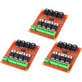 thumbnail image 1 of 4 Channel Way Route IRF540 MOSFET Switching Module for Motor Drive Dimmer Relaying Board Four Channel MOSFET Button Multicolor, 1 of 4