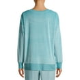 thumbnail image 6 of Secret Treasures Essentials Women's Solid Velour Top, 6 of 6