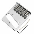 thumbnail image 1 of JIAHAOO Chrome Bridge Replacement for Fender Telecaster for Guitarists Who Value Quality Components & Precise Adjustments, 1 of 4