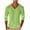 Green, variant on Men's Cotton T-Shirt Long Sleeve V Neck Solid Basic Tees Relaxed Fit Casual Summer Tops Vacation Street Breathable Undershirt Purple XL