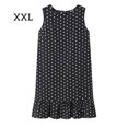 thumbnail image 1 of Vestido de mujer Vestido sin mangas con lunares Vestido sin mangas con volantes sueltos, Negro, XXL Yuarrent AP002113-41, 1 of 3