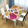 thumbnail image 7 of Cinco De Mayo Fiesta Rectangle Tablecloth, Dust Proof Anti Wrinkle Wipeable Table Cloth Tabletop foration of Dinner Kitchen Wedding Holiday Party 54"x72" Decor Gift, 7 of 7