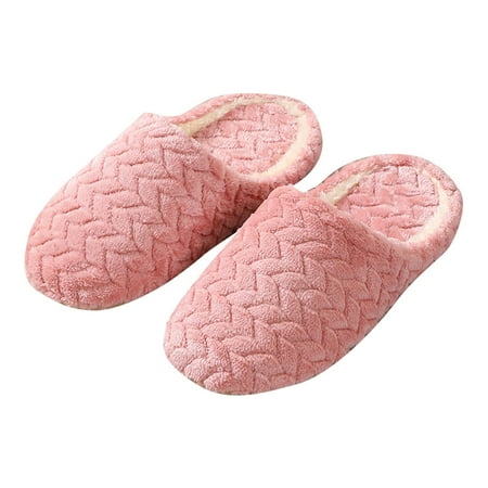 

HTGFGMGW Orthotic Sandals For Women Womens Slippers For Womens Men Warm Shoes Soft Plush House Slippers Flip Flop Bride Gifts Red