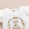 thumbnail image 5 of Baby Girl Clothes Infant Newborn Girl Outfits Summer Clothes Romper Short, 5 of 9