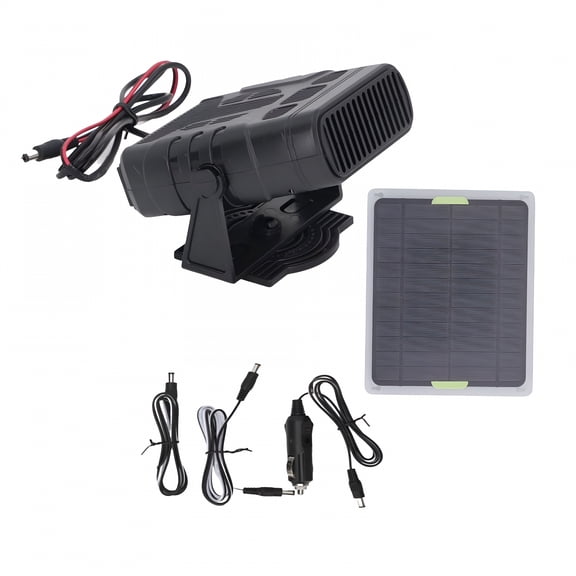 HIBIBUD Solar Powered Heater for Greenhouse Dog House Outdoor Chicken Coop Warmer for Pets