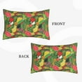 thumbnail image 4 of Fotbe Fruits Vegetables And Berries Pillow Cases - Envelope Closure - Luxury, Extra Soft, Cooling Pillow Covers - Wrinkle, Fade, Stain Resistant-, 4 of 8