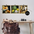 thumbnail image 4 of Stupell Industries Vegetables & Cheeses Still Lifes Food & Beverage Painting Gold Floater Framed Canvas Art Print Wall Art, 18 x 18, Set of 3, 4 of 10