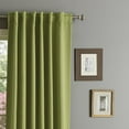 thumbnail image 3 of Quality Home Closeout Back Tab Blackout Curtains - Avocado - 52"W X 72"L - (Set Of 2 Panels), 3 of 3
