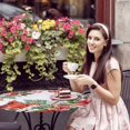 thumbnail image 4 of Elastic Fitted Round Tablecloth, Cardinal Bird Waterproof Stretch Table Cover for 36"-44" Tables, Winter Poinsettia Berry Pine Cones Floral Washable Outdoor Tablecloths for Patio, Picnic, Camping, 4 of 9