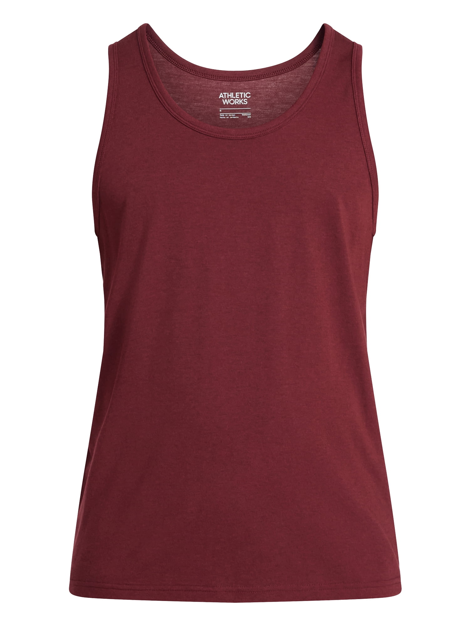 Athletic Works Men's and Men's Big & Tall Tri-Blend Tank Top, Sizes XS-4XLT