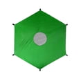 thumbnail image 3 of Toldo para cama elástica, fácil de instalar, impermeable, para exteriores, protección solar para jardín, patio de juegos 8 pies para 6 postes, 3 of 8